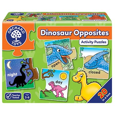 Dinosaur Opposites 20x2pc Jigsaw Puzzle - Orchard Toys