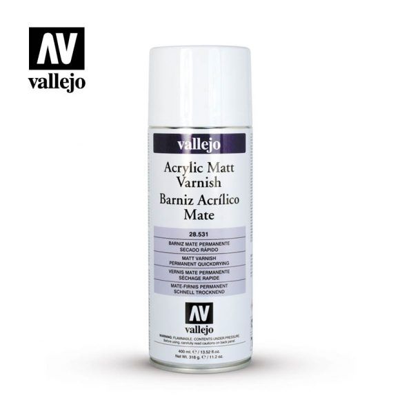 Vallejo Spray Paint Matt Varnish (AV28531)