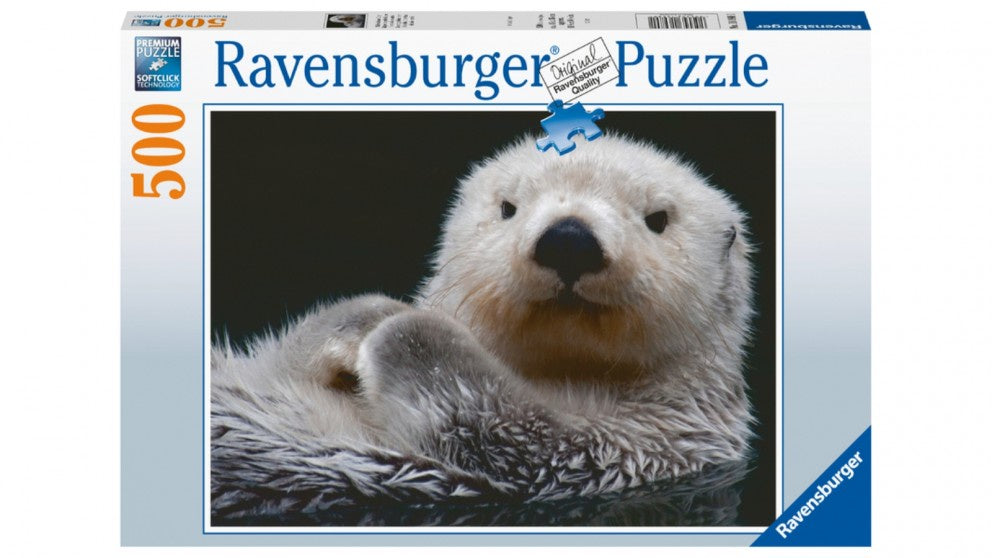 Ravensburger - Adorable Little Otter Puzzle 500 Piece Jigsaw