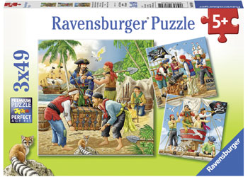 Ravensburger Adventure On The High Seas - 3x49 Piece Jigsaw