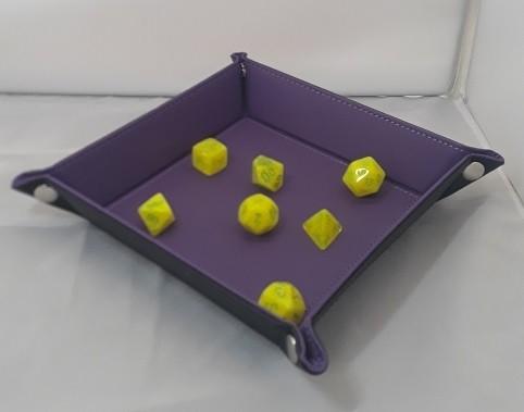Folding Dice Tray (Purple) - Good Games
