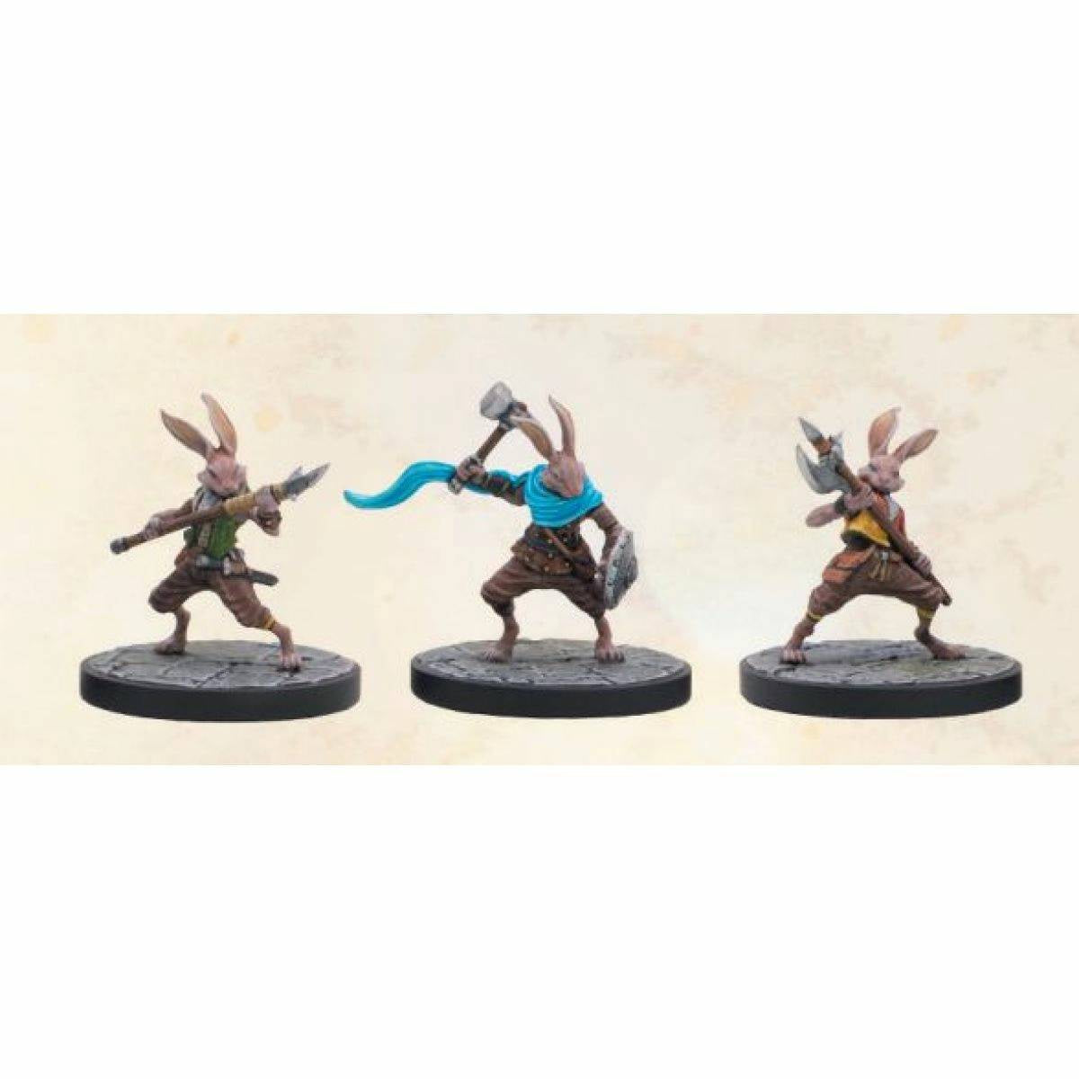 Dungeons &amp; Dragons Collectors Series Miniatures Witchlight Agdon Longscarf &amp; Harengon Brigands