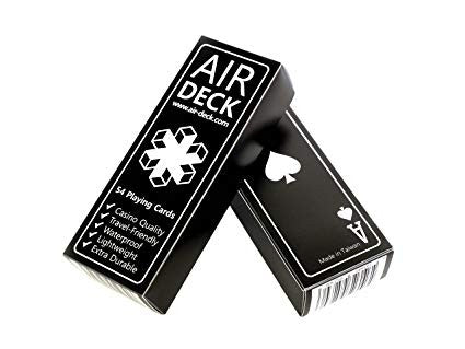Air Deck Playing Cards - Black