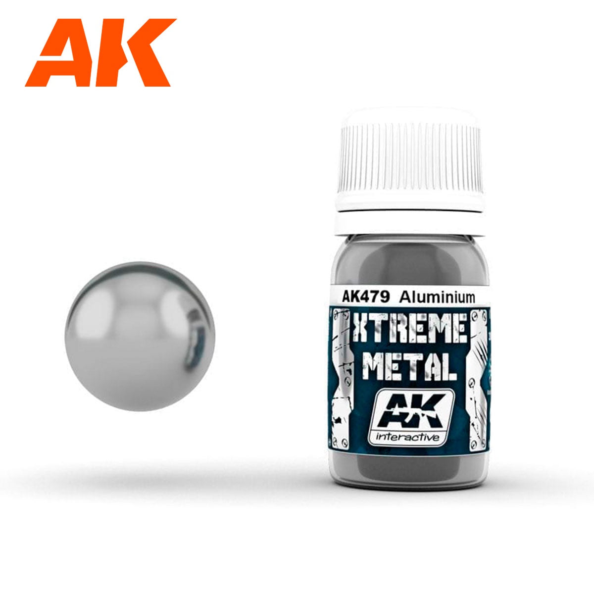 AK Interactive Metallics - Xtreme Metal Aluminium 30ml