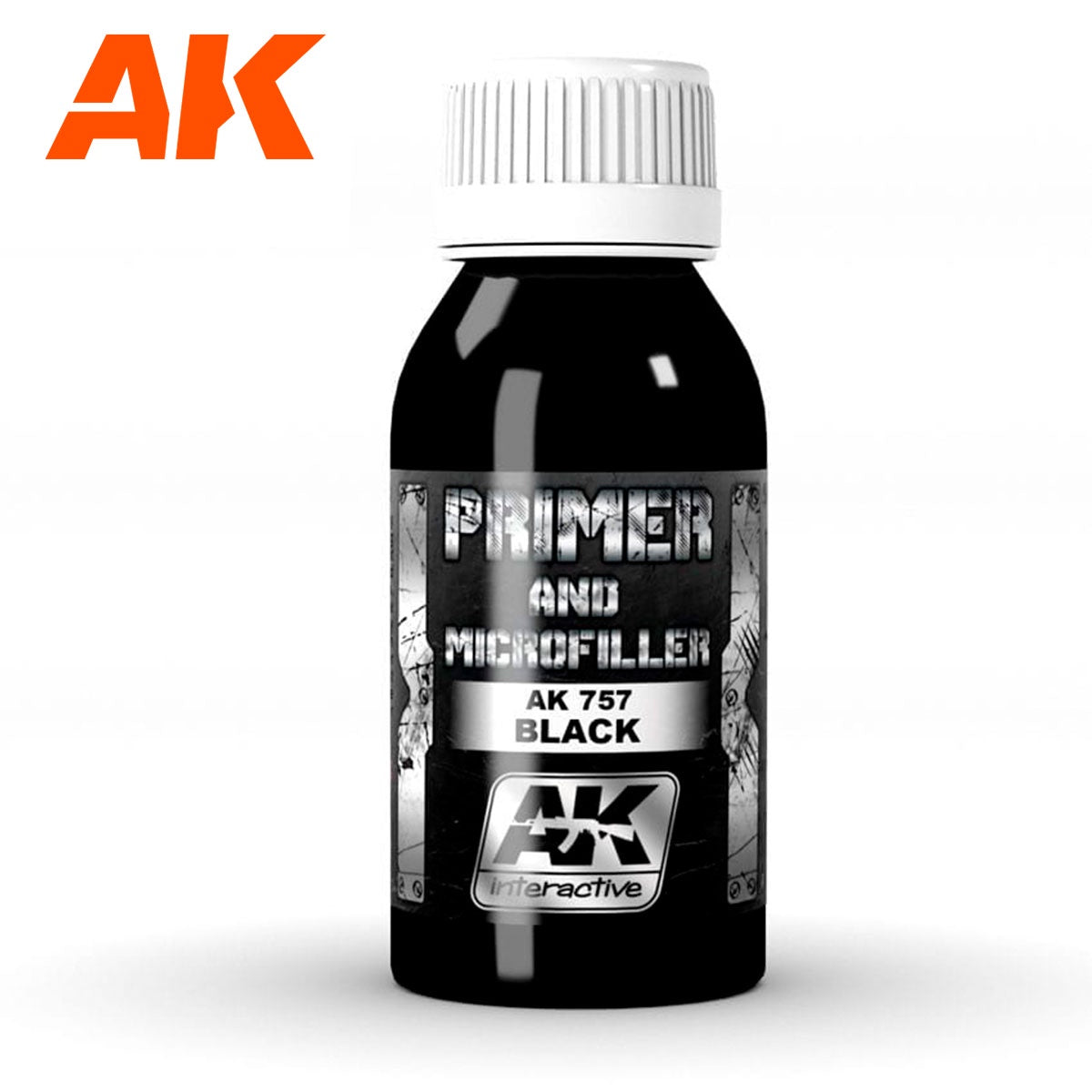 AK Interactive Metallics - Black Primer And Microfiller 100ml