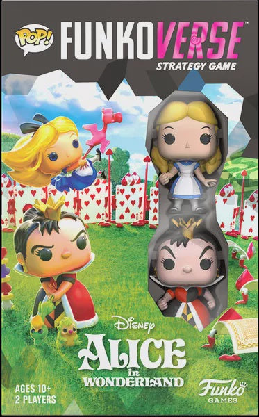 Funkoverse Alice in Wonderland 2 Pack Expandalone Strategy Board Game