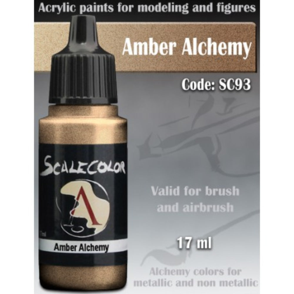 Scale 75 - Scalecolor Amber Alchemy (17 ml) SC-93 Acrylic Paint