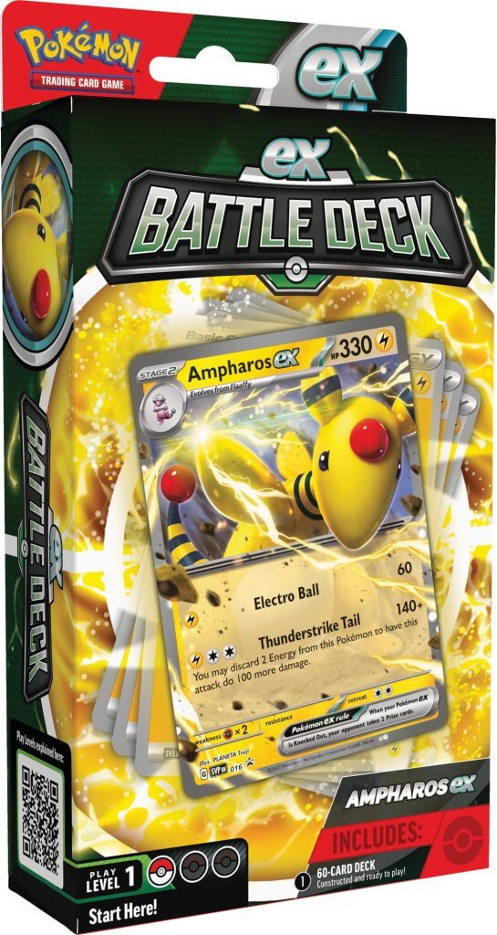 Pokemon TCG V Battle Deck Ampharos and Lucario