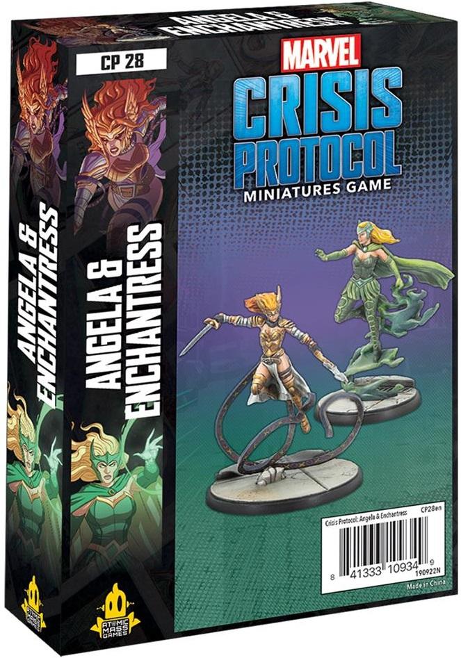 Marvel Crisis Protocol Miniatures Game Angela &amp; Enchantress Expansion
