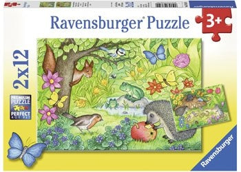 Ravensburger Animals In Our Garden - 2x12 Piece Jigsaw