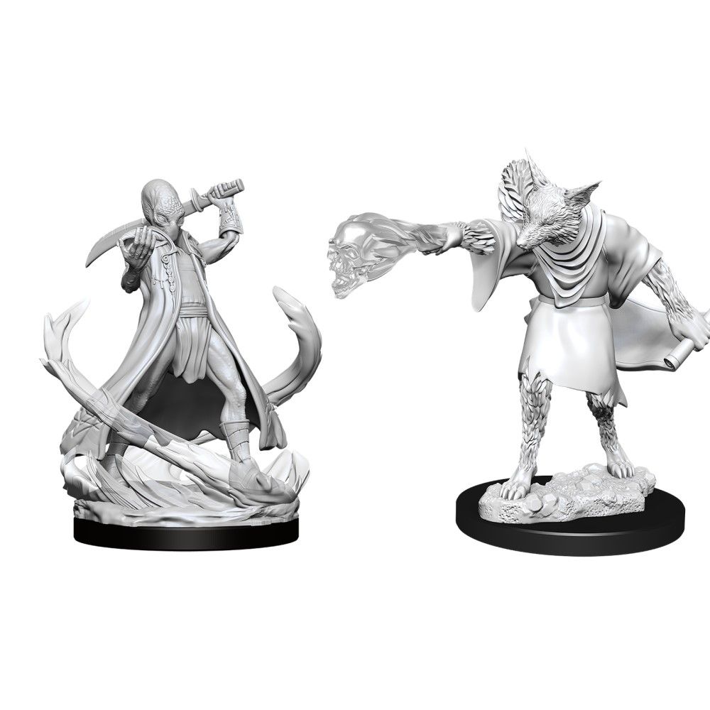 Dungeons &amp; Dragons - Nolzurs Marvelous Unpainted Miniatures Arcanaloth And Ultroloth