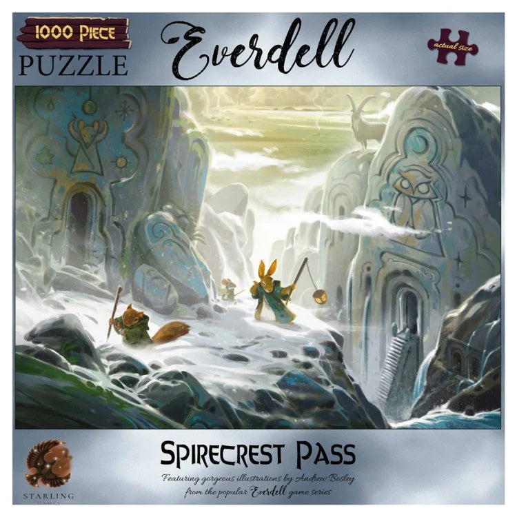 Everdell Spirecrest Pass 1000 Piece Jigsaw