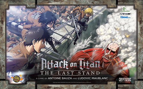 Attack On Titan Tactical Board Game
