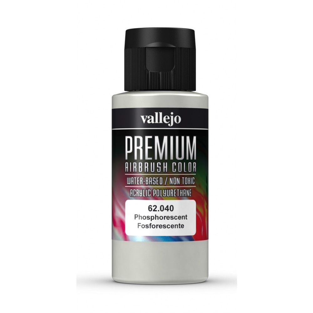 Vallejo Premium Colour - Fluorescent Phosphorescent 60ml Acrylic Paint (AV62040)