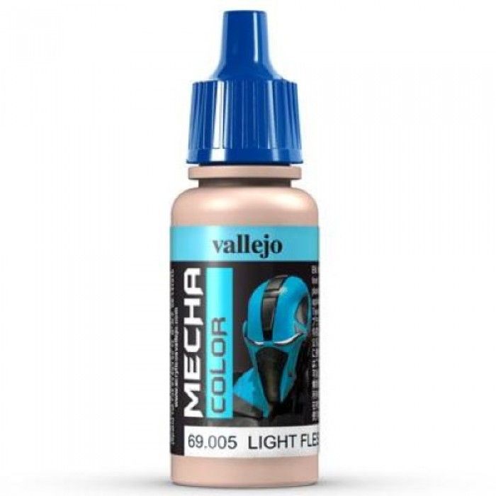 Vallejo Mecha Colour - Light Flesh 17ml Acrylic Paint (AV69005)