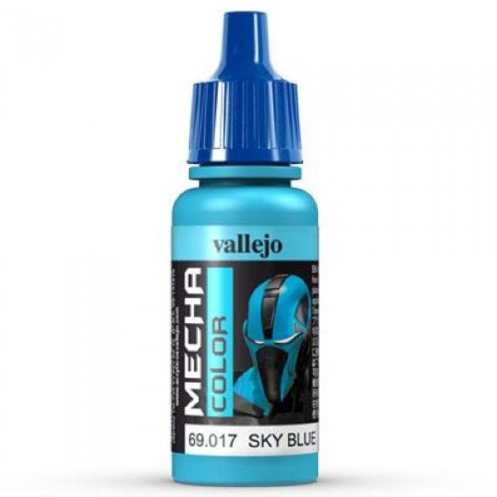 Vallejo Mecha Colour - Sky Blue 17ml Acrylic Paint (AV69017)