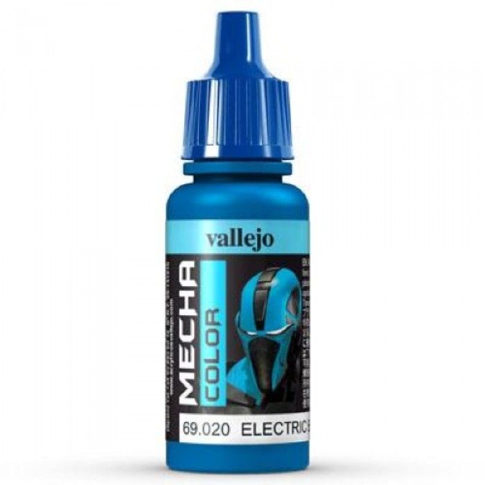 Vallejo Mecha Colour - Electric Blue 17ml Acrylic Paint (AV69020)