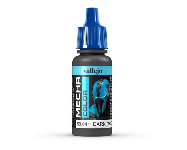 Vallejo Mecha Colour - Dark Grey Green 17ml Acrylic Paint (AV69041)