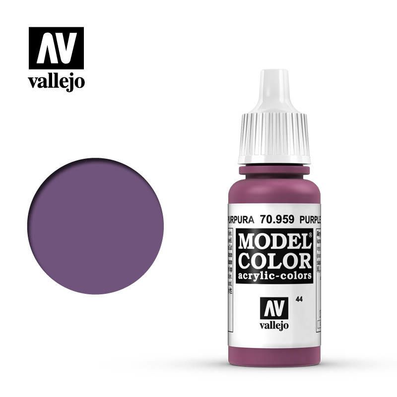 Vallejo Model Colour - Purple 17ml Acrylic Paint (AV70959)