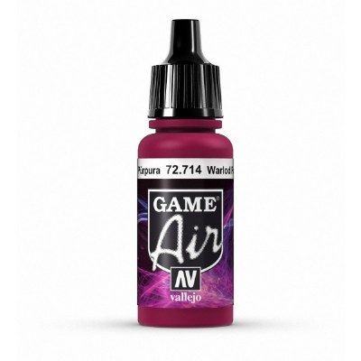 Vallejo Game Air - Warlord Purple 17ml Acrylic Paint (AV72714)