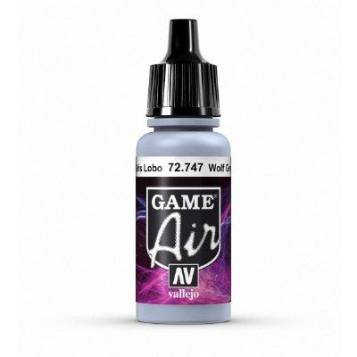 Vallejo Game Air - Wolf Grey 17ml Acrylic Paint (AV72747)