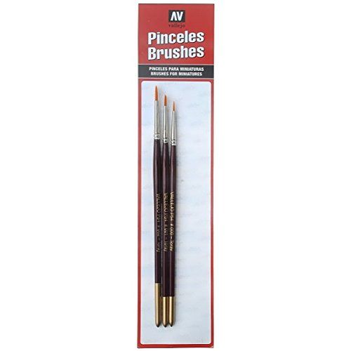 Vallejo Painter Brush Set (0 1 And 2)