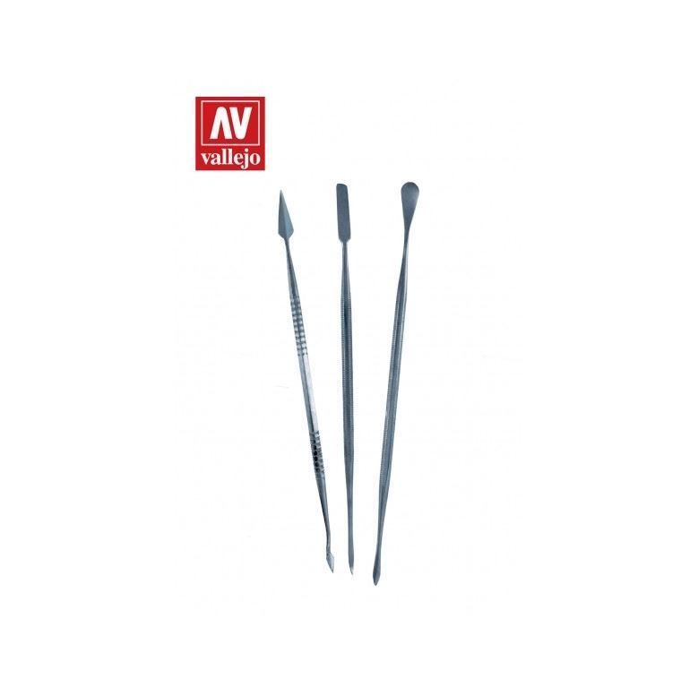 Vallejo Tools Set Of 3 S/S Carvers