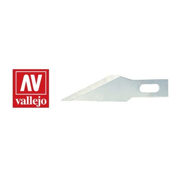 Vallejo Tools #11 Classic Fine Point Blades (5) For No.1 Handle