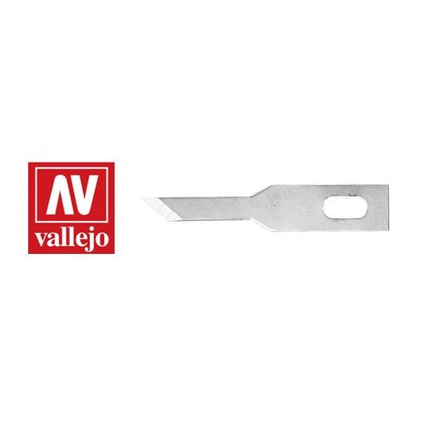 Vallejo Tools #68 Stencil Edge Blades (5) For No.1 Handle