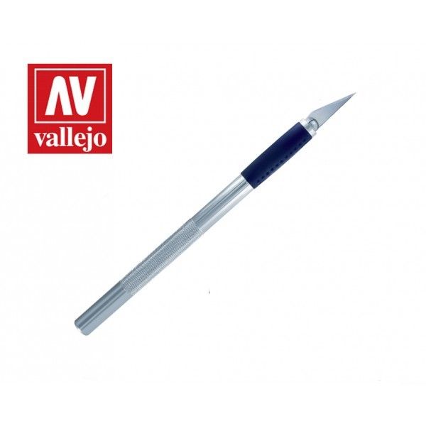 Vallejo Tools Soft Grip Craft Knife No.1 With #11 Blade