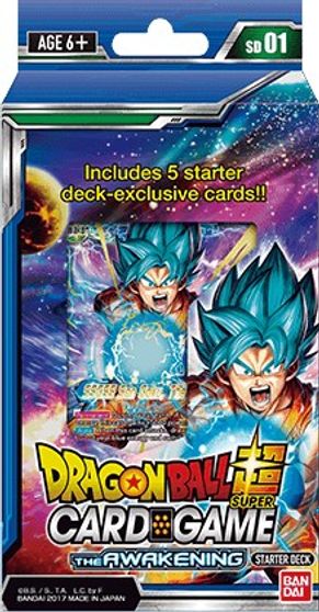 Dragon Ball Super Card Game Starter Deck The Awakening [DBS-SD01]