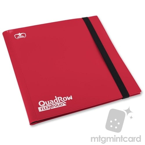 Ultimate Guard 12-Pocket Quadrow FlexXfolio Red