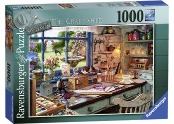 Ravensburger - My Haven No. 1 The Craft Shed 1000 Piece Jigsaw