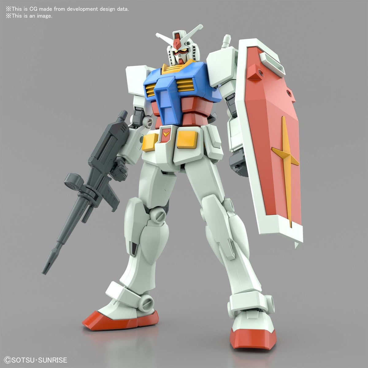 Bandai Entry Grade RX-78-2 Gundam (Full Weapon Set)