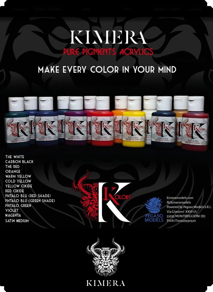 Kimera Kolors Pure Pigments Paint Set - Good Games