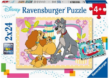 Ravensburger - Disneys Favourite Puppies 2x24 Piece Jigsaw