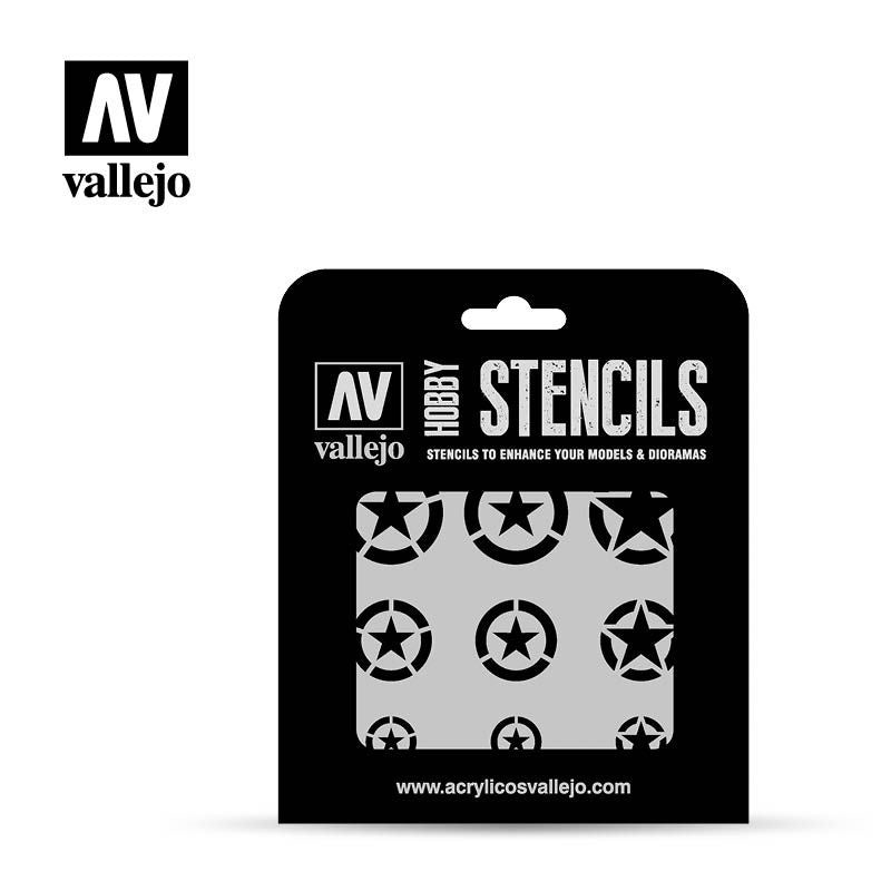 Vallejo Hobby Stencils - Usaf Markings