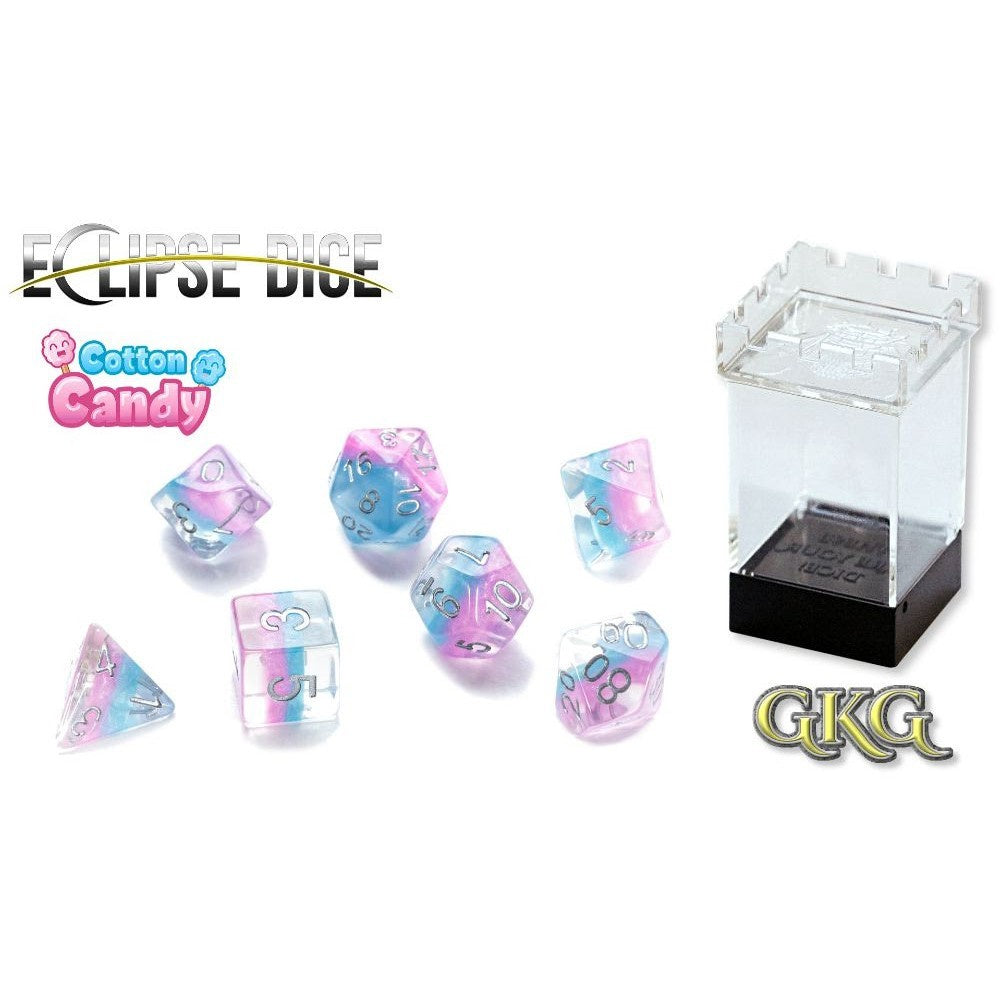 Eclipse Dice RPG Set - Cotton Candy