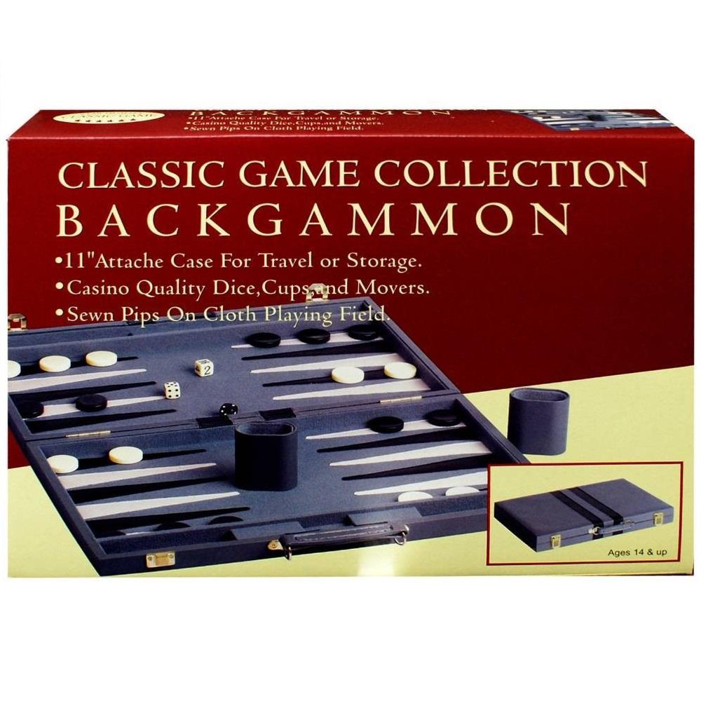 Classic Backgammon 11 Attache Case
