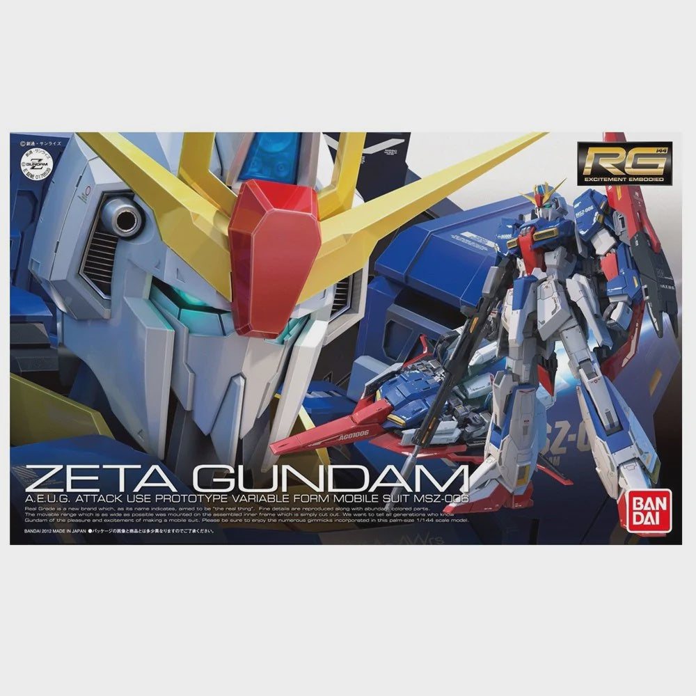 Bandai RG 1/144 Zeta Gundam