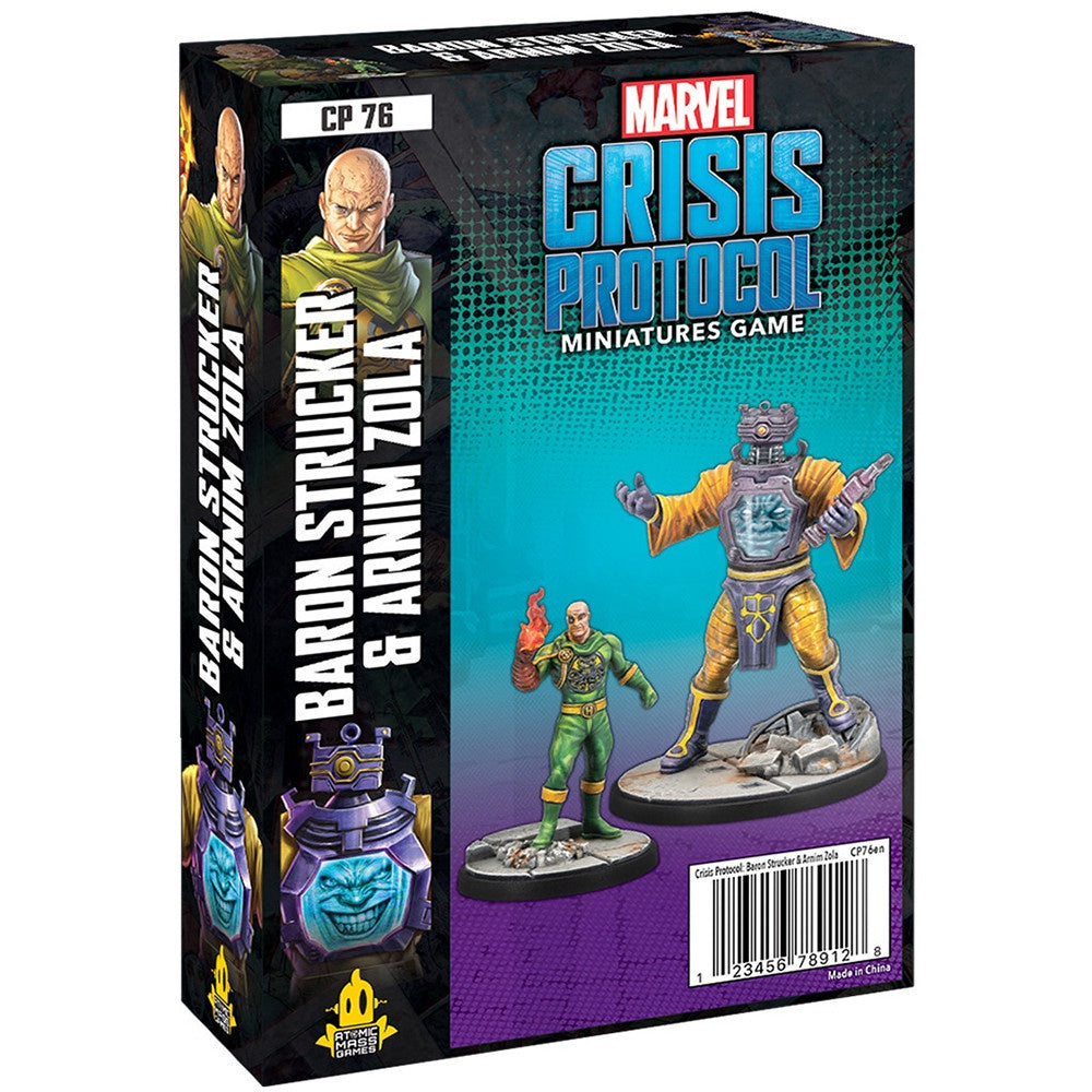 Marvel Crisis Protocol Miniatures Game Baron Strucker &amp; Arnim Zola