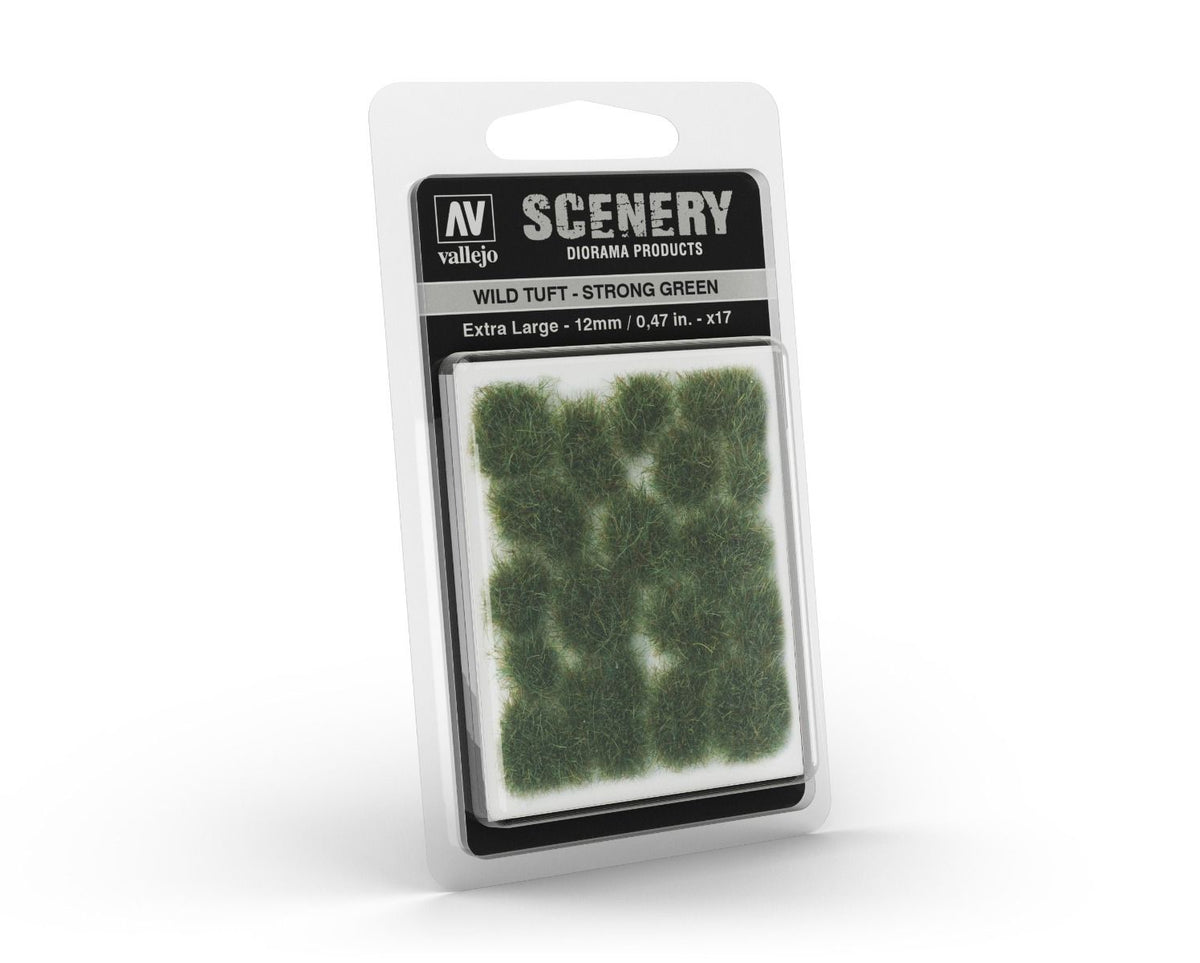 Vallejo Hobby Scenery - Strong Green Extra Large Wild Tuft