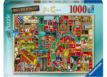 Ravensburger - Awesome Alphabet F&amp;G 1000 Piece Jigsaw