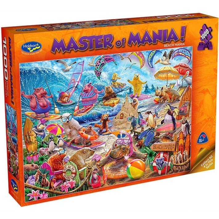 Master Of Mania 1000 Piece Jigsaw Beach
