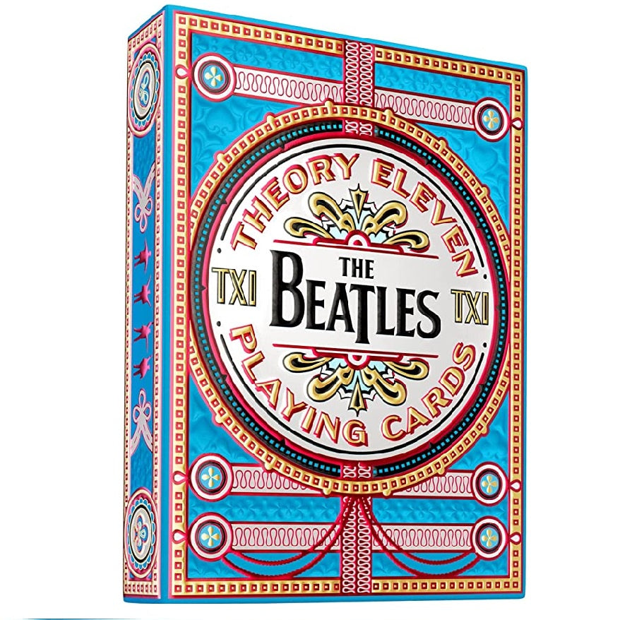 Theory 11 The Beatles Blue Playing Cards