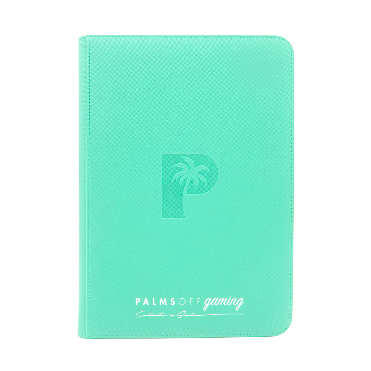 Palms Off Gaming 1st Ed Turquoise - Collectors Series 9 Pocket Zip Trading Binder