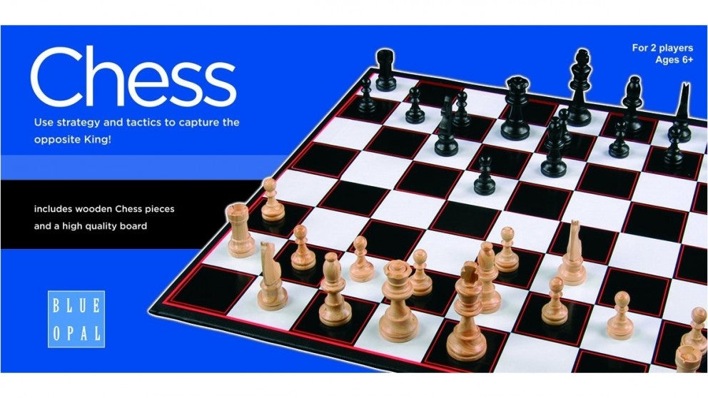 Blue Opal Chess Game