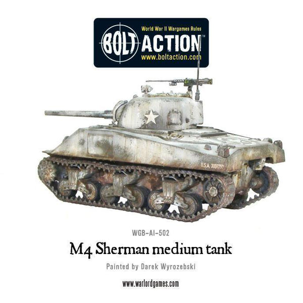 Bolt Action- M4 Sherman (75) Plastic Box Set