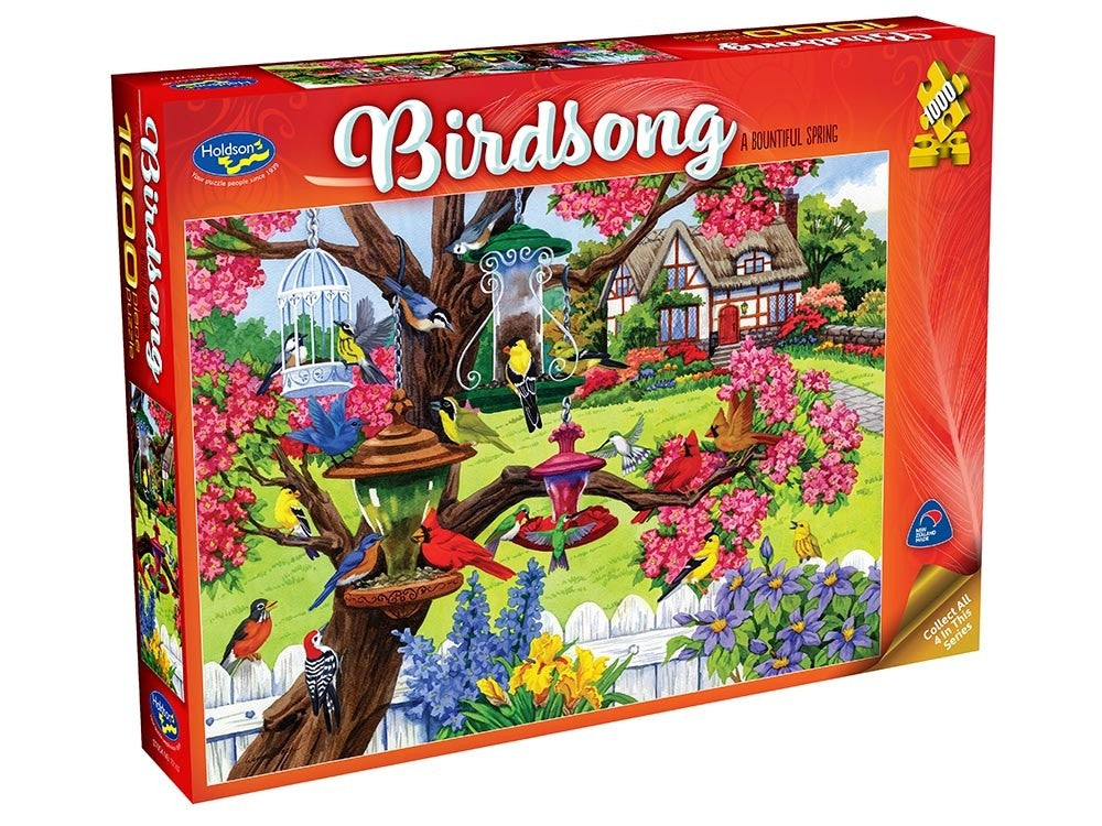 Holdson Birdsong Bountiful Spring 1000 Piece Jigsaw