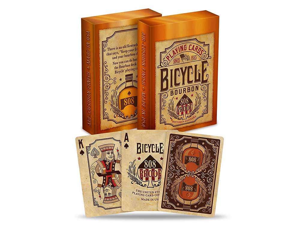 Bicycle Poker Bourbon